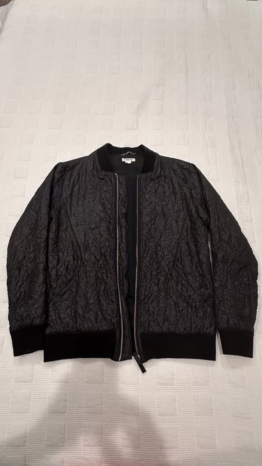 Helmut Lang Bombers Helmut Lang Crinkle Bomber 2014/2015 Black