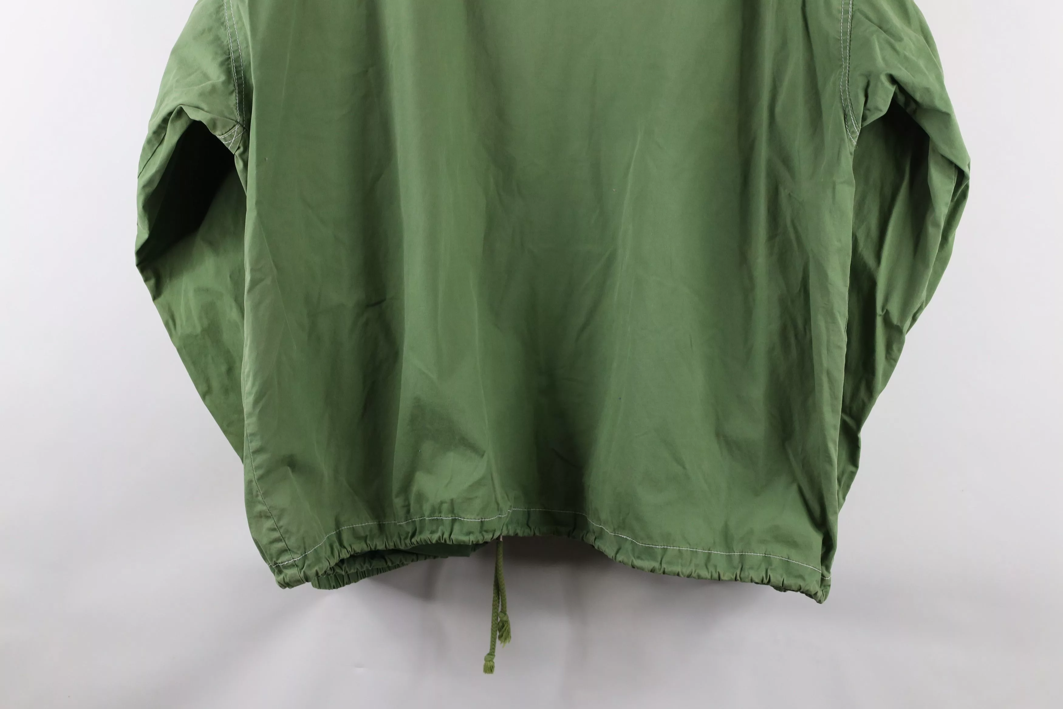 Gap Light Jackets Gap × Vintage Vintage 90s Gap Hooded Pullover Anorak Jacket Green