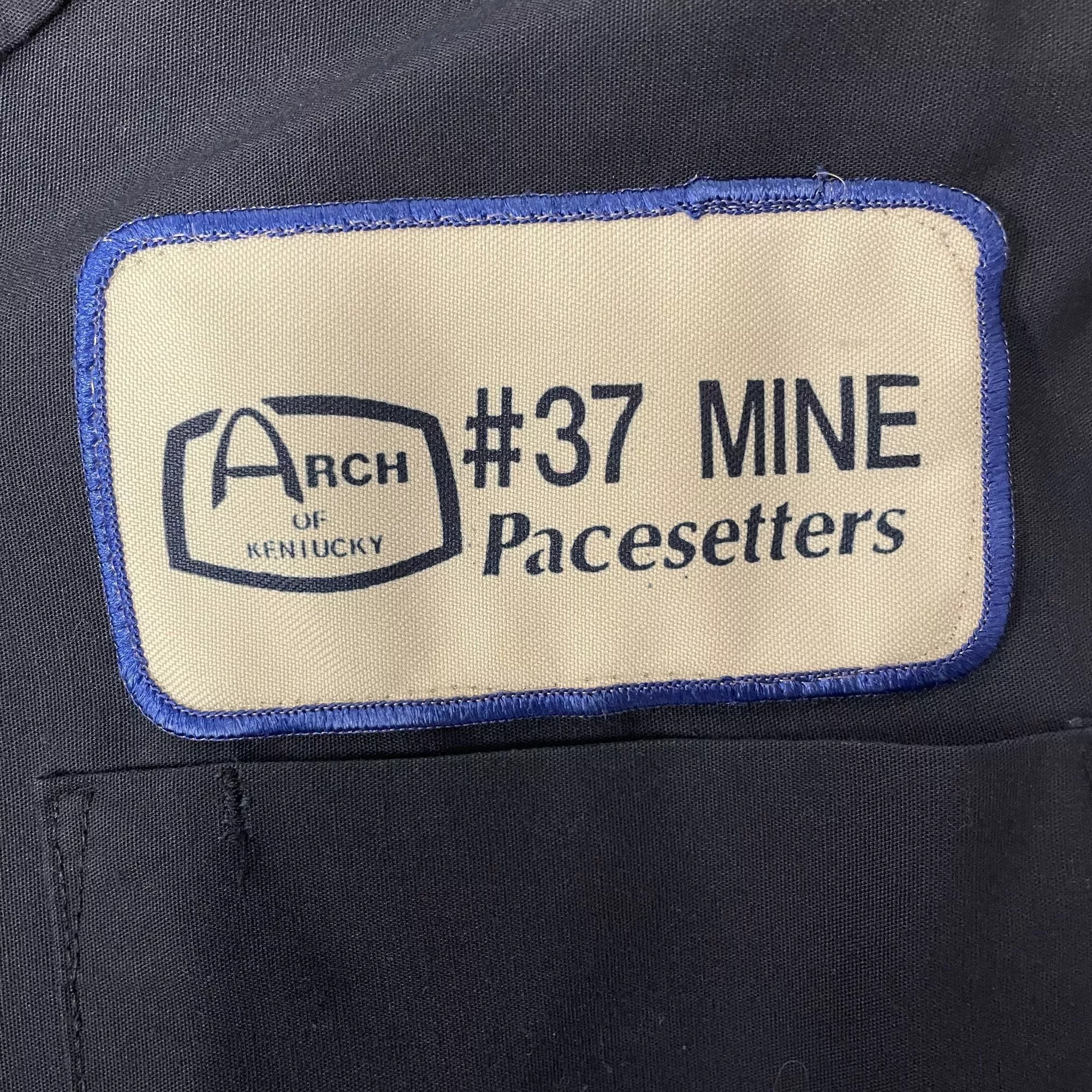 Other Shirts Button Ups Other Vtg Task Force#37 Mine Pacesetters Arch Kentucky Workwear Blue