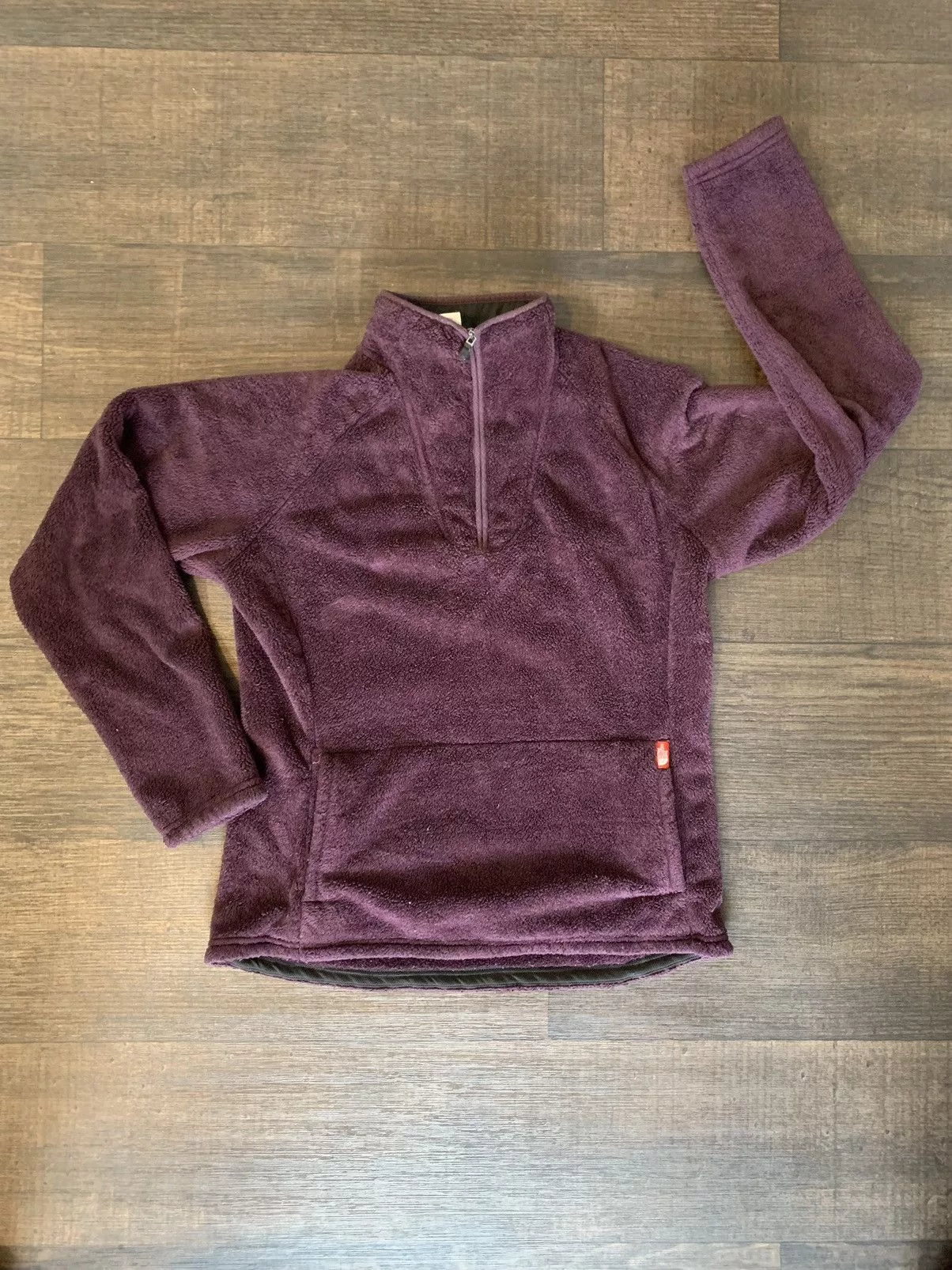 The North Face Sweatshirts The North Face Osito Fuzzy Fleece Jacket Purple Magenta Plum