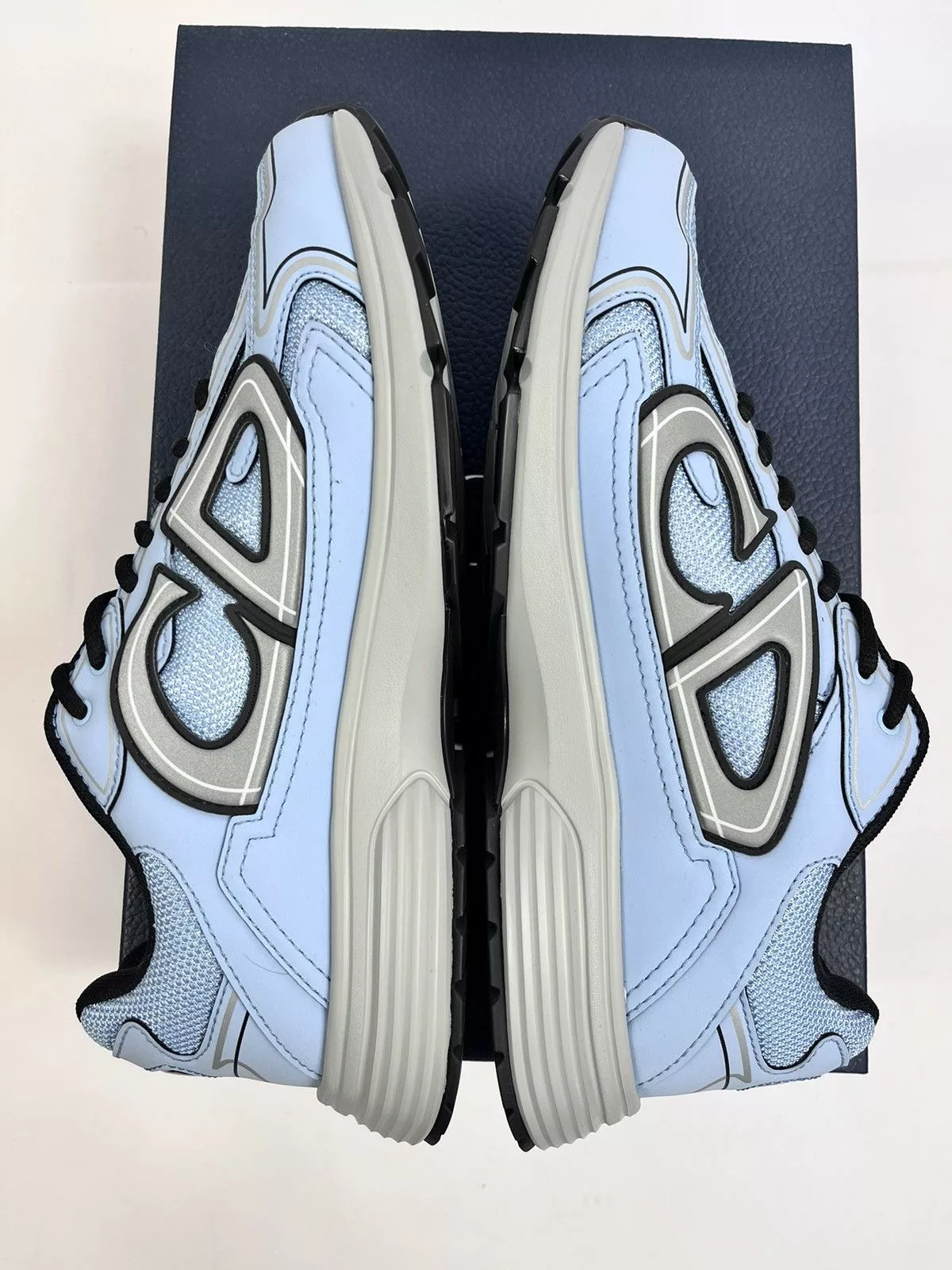 Dior Low Top Sneakers Dior B30 UNC BLUE CD RUNNER SNEAKERS