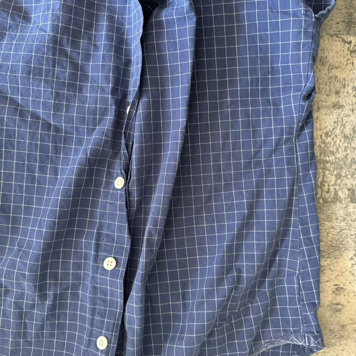 Nike Button Ups Vintage golf, Nike shirt Blue