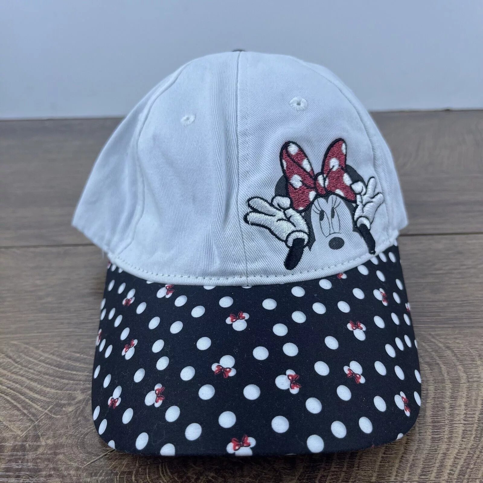 Other Hats Other Minni Mouse Hat Mini Mouse Hat White Adjustable Hat White Ad