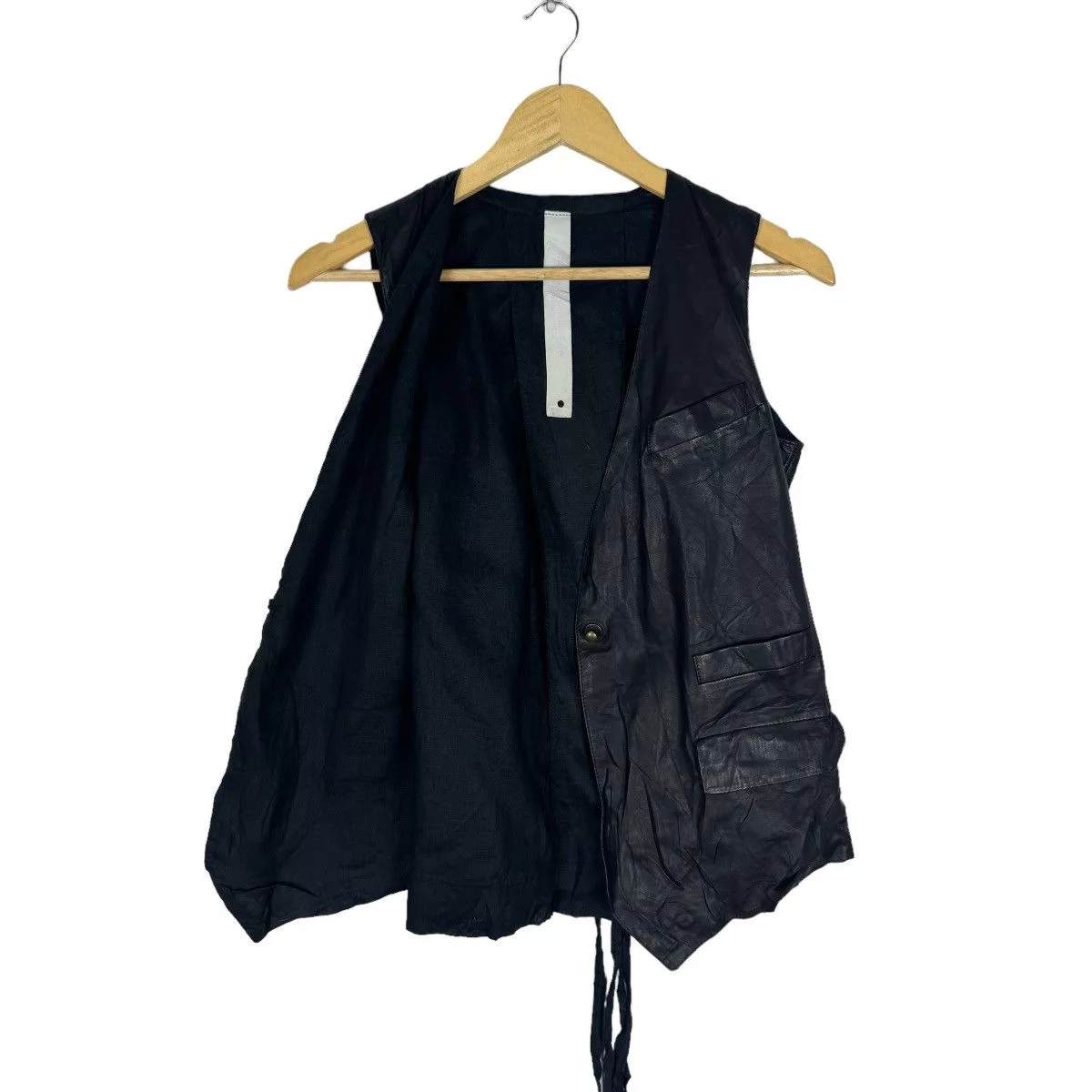 Isaac Sellam Experience Vests 🔥ISAAC SELLAM EXPERIENCE LAMBSKIN BLACK VEST