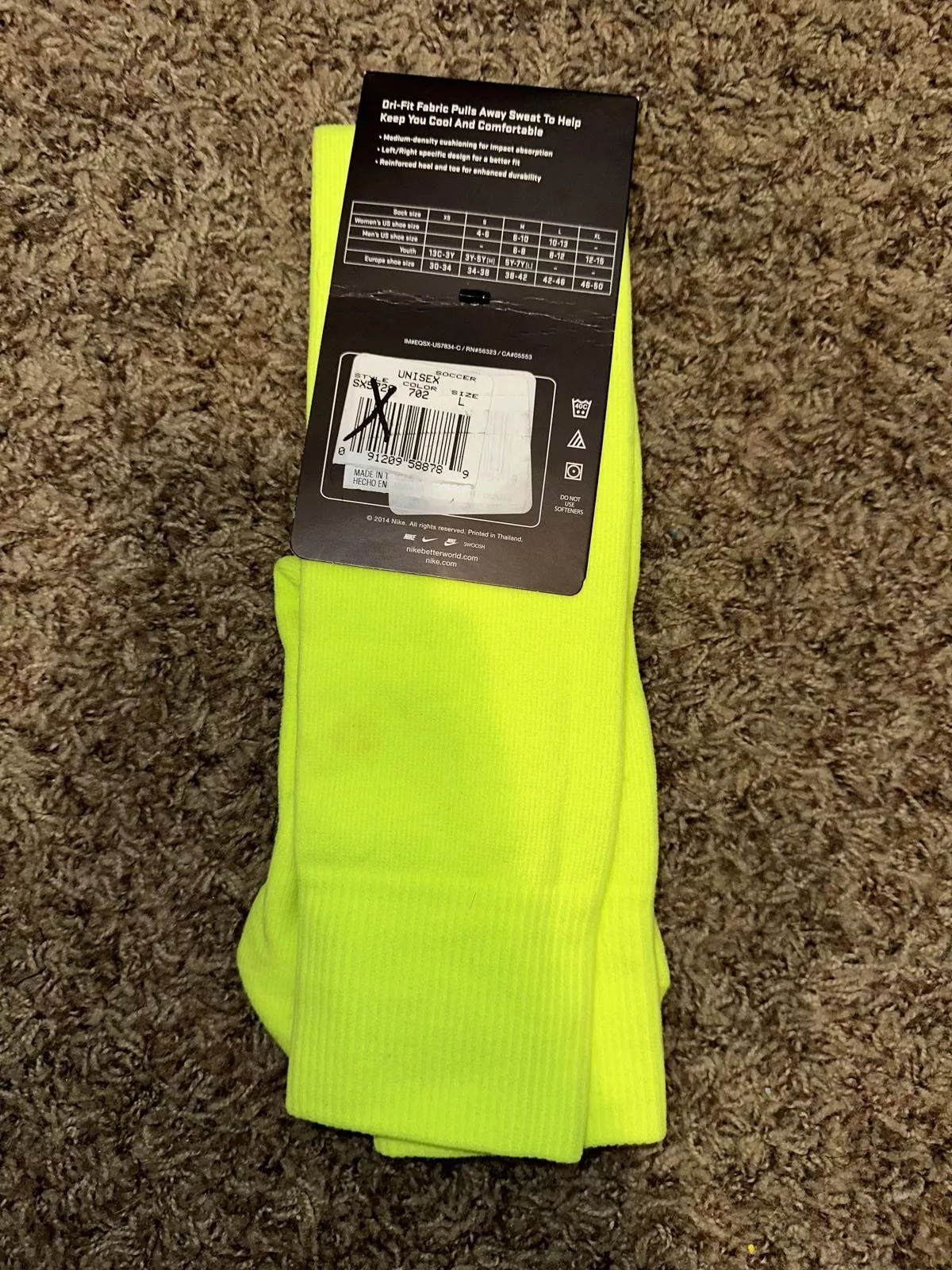 Nike Socks Underwear Nike Academy OTC Socks Green