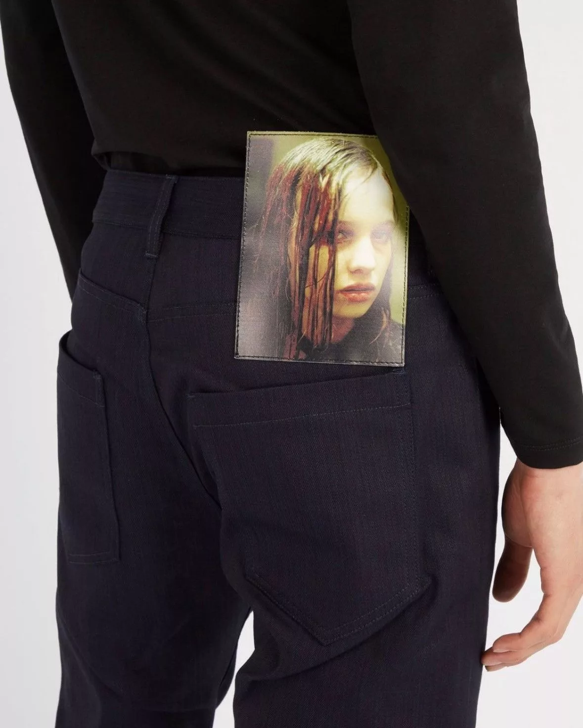 Raf Simons Casual Pants raf simons christiane f pants Black