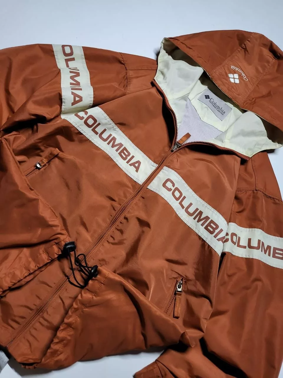 Columbia Light Jackets Columbia outdoor windbreaker jacket Brown Gorpcore