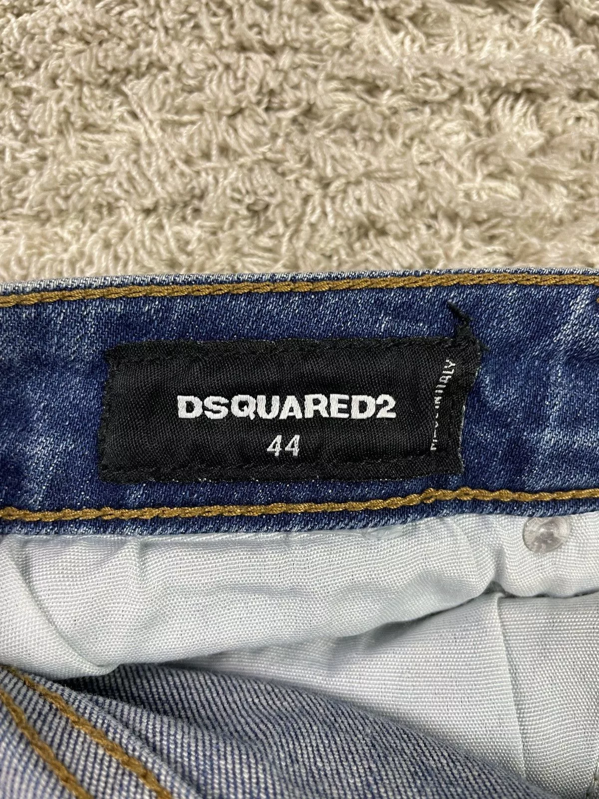 Dsquared2 Shorts Dsquared2 Dsquared 2 Distressed Denim Shorts Blue Luxury