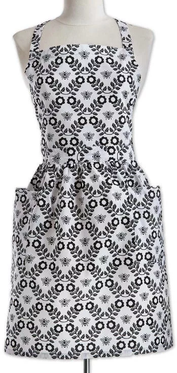 Bee Apron Black