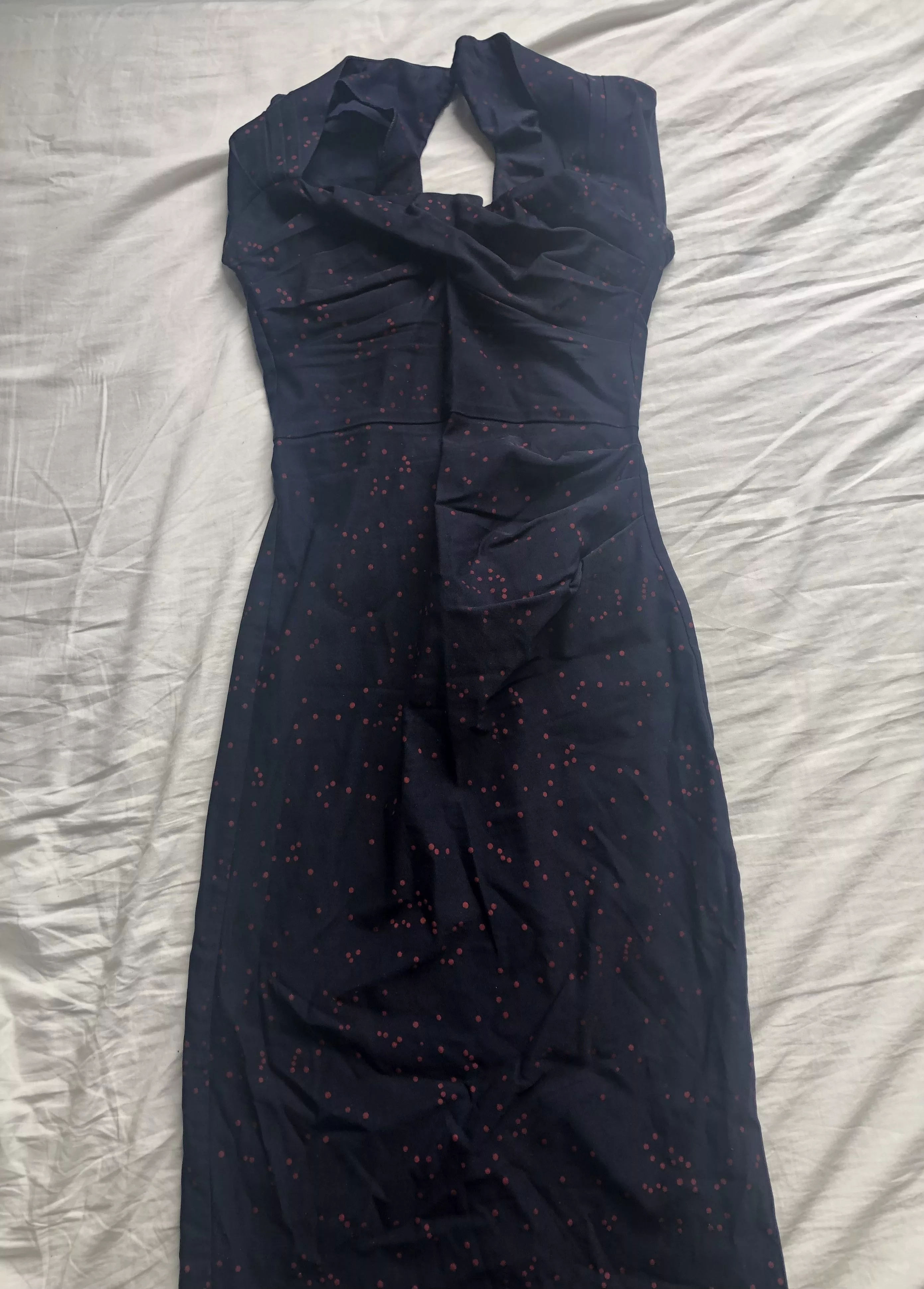 Vintage Midi Dresses Vintage Stop staring dress Multi