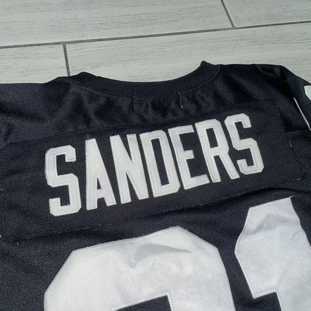 Mitchell & Ness Jerseys MITCHELL & NESS 1989 FALCONS DEION SANDERS Size 54 Black