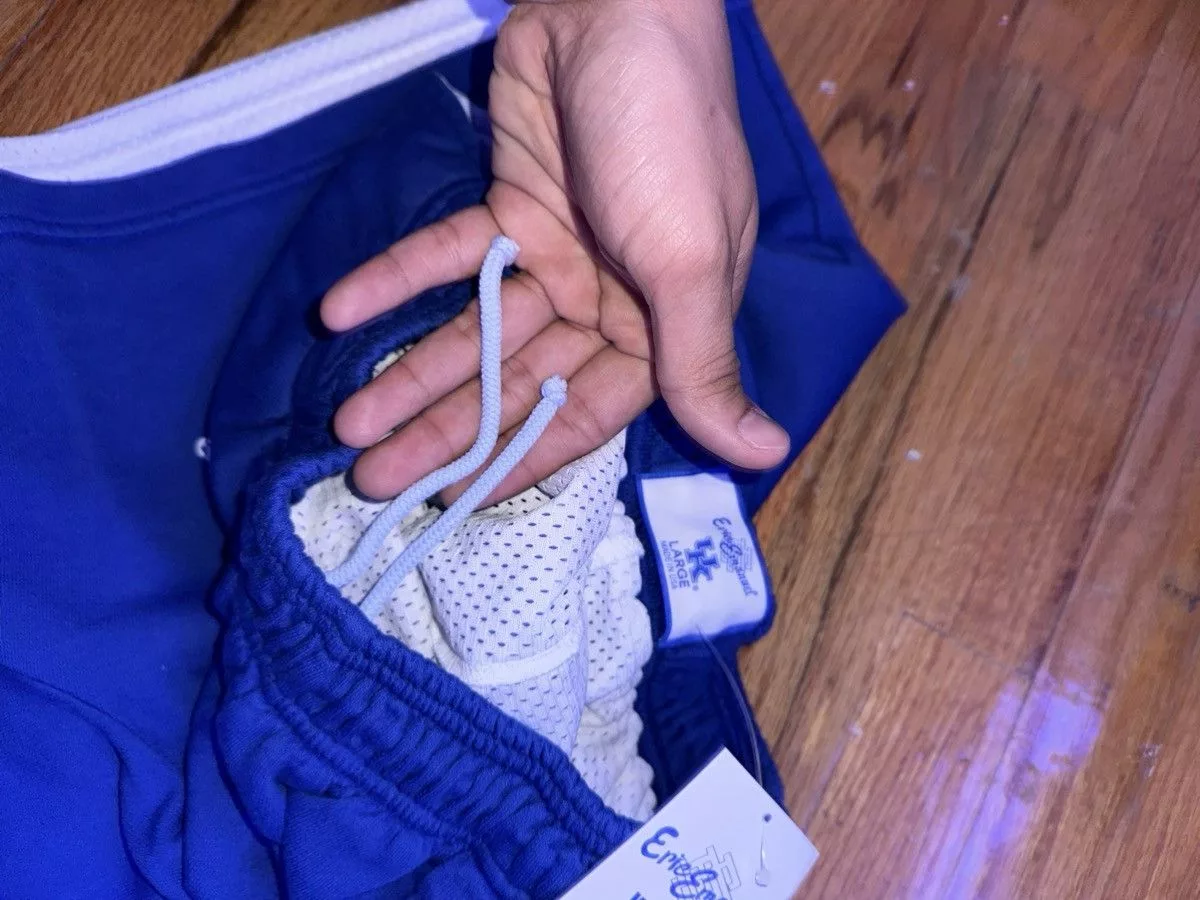 Eric Emanuel Shorts Eric Emanuel × NCAA Eric Emanuel EE Double Layer Kentucky Wildcats Short SZ L Blue