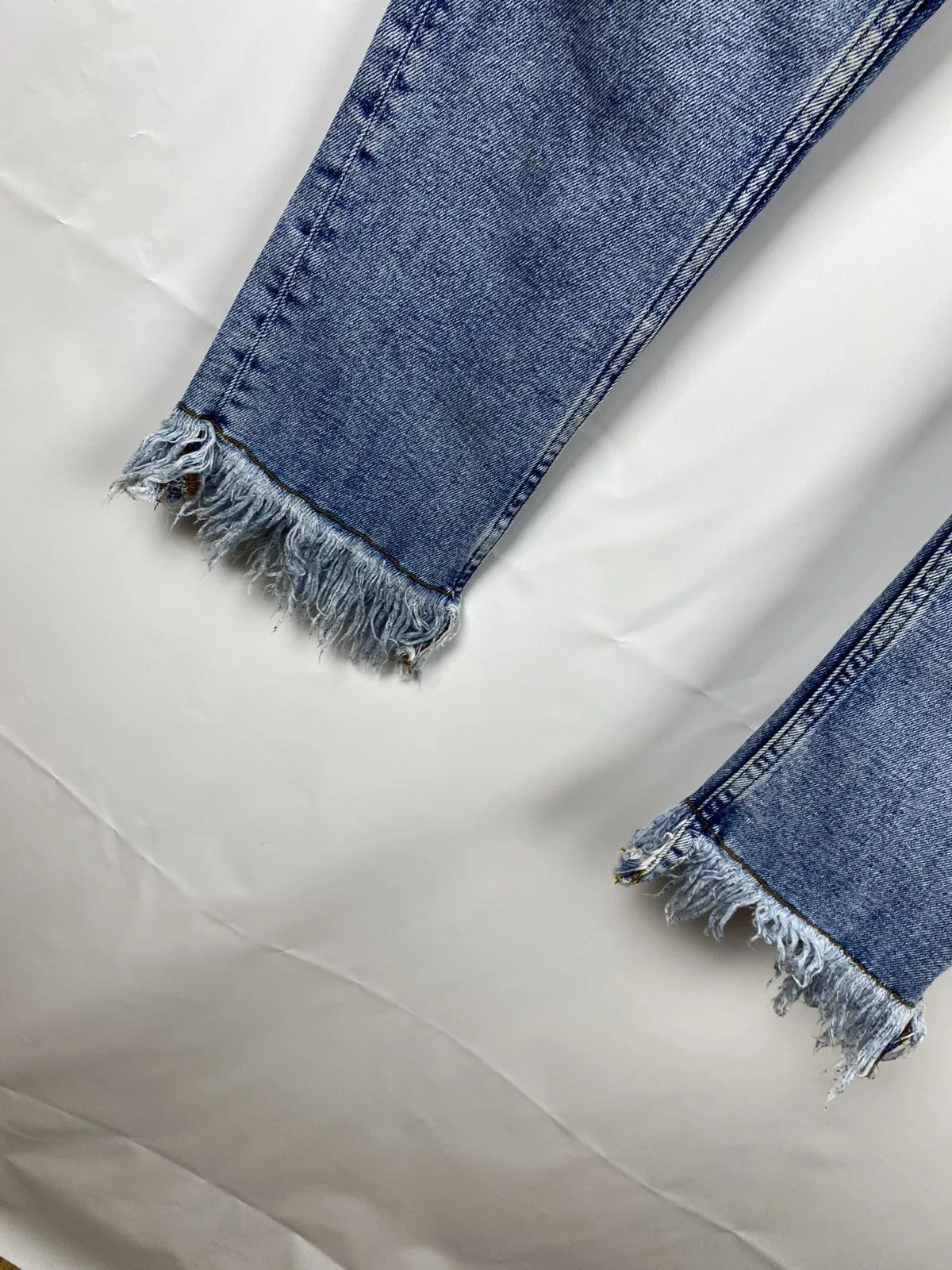 Maje Jeans Maje Paris Slim Jeans size 34 Fringed Blue