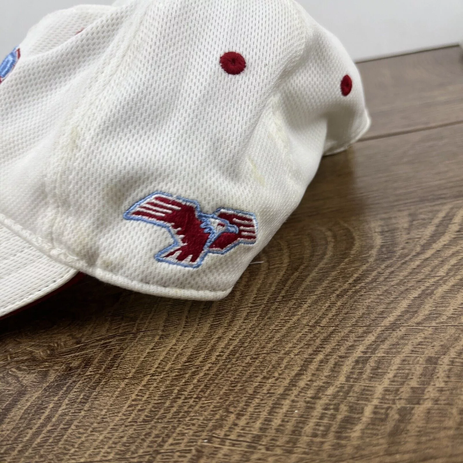 Other Hats Other Lima Central Catholic Hat LCC White Adjustable Hat Adult Siz