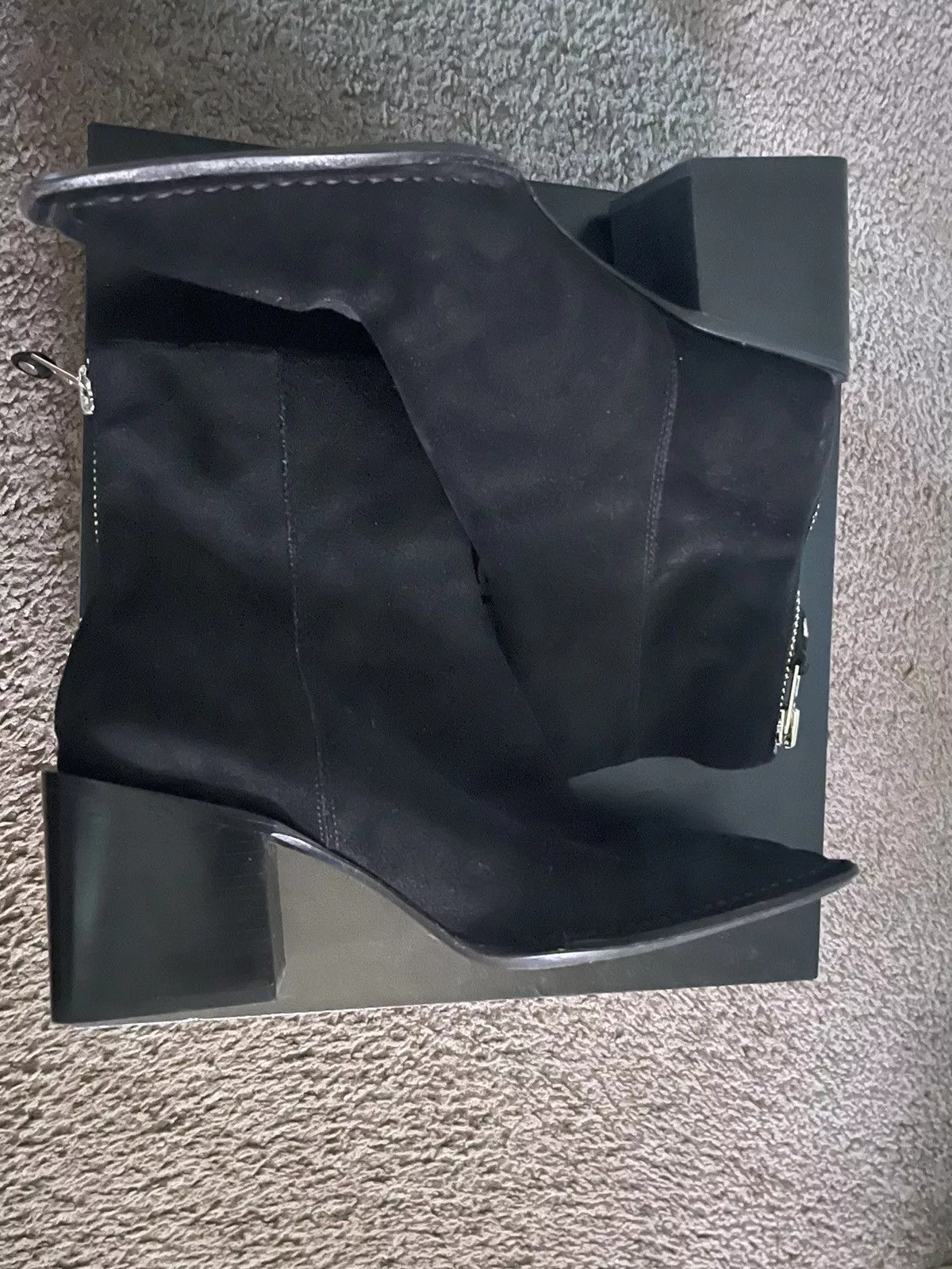 Alexander Wang Heels Alexander Wang Square Boot Black