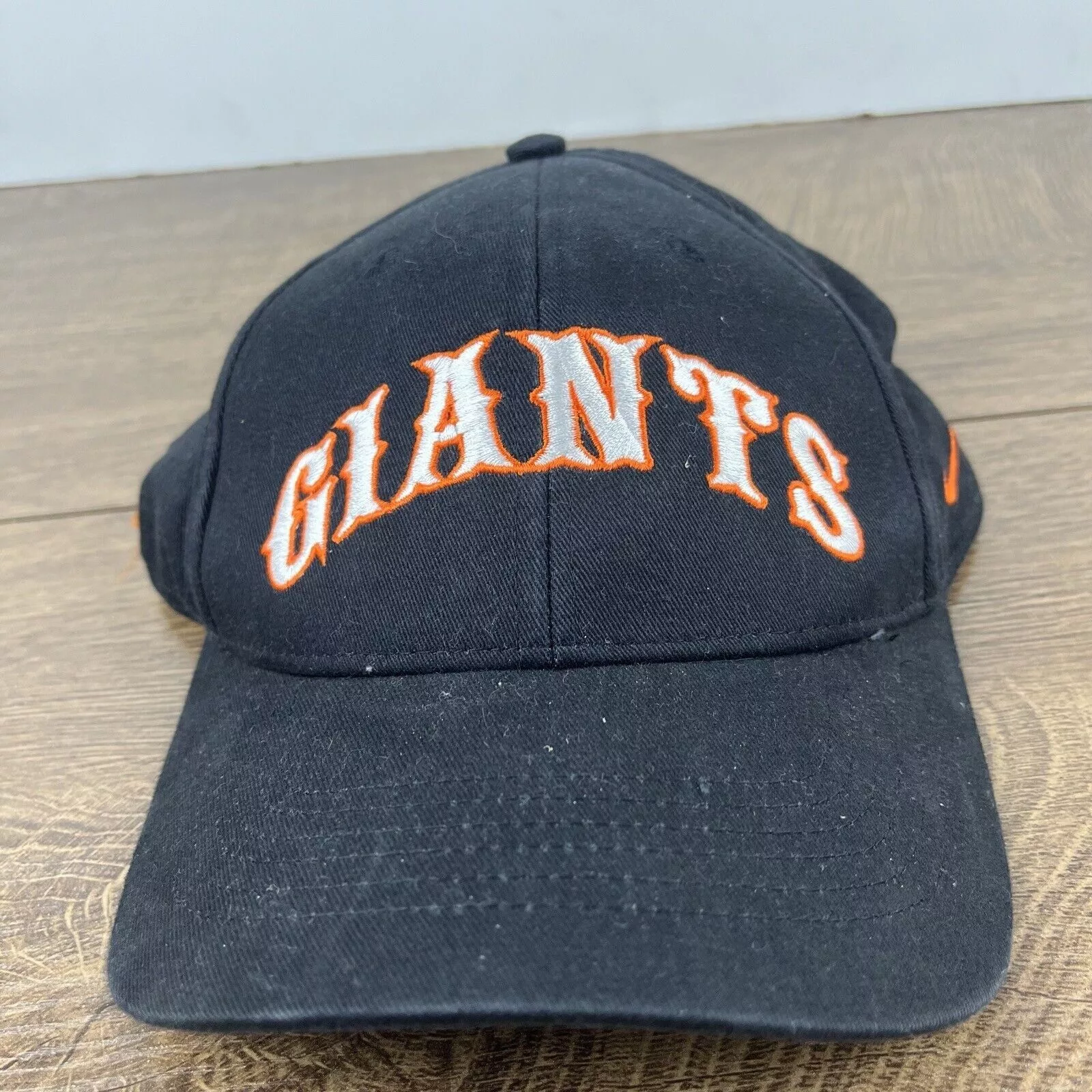 Nike Hats San Francisco Giants CHILD Hat Nike Black Hat Adjustable Bla