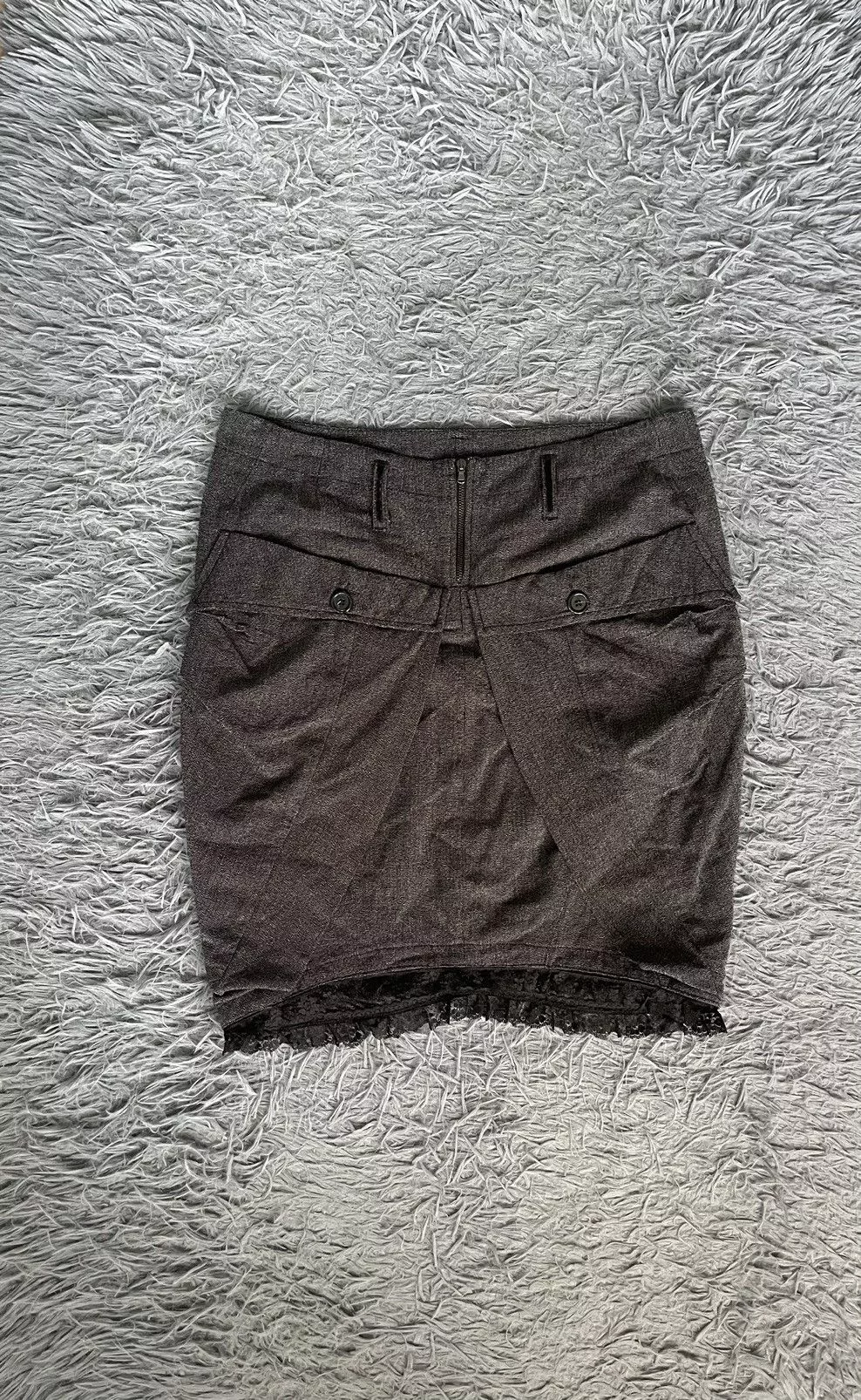 Transit Mini Skirts Transit × Transit Uomo Transit par such avant garde mini skirt Gray Avant-Garde