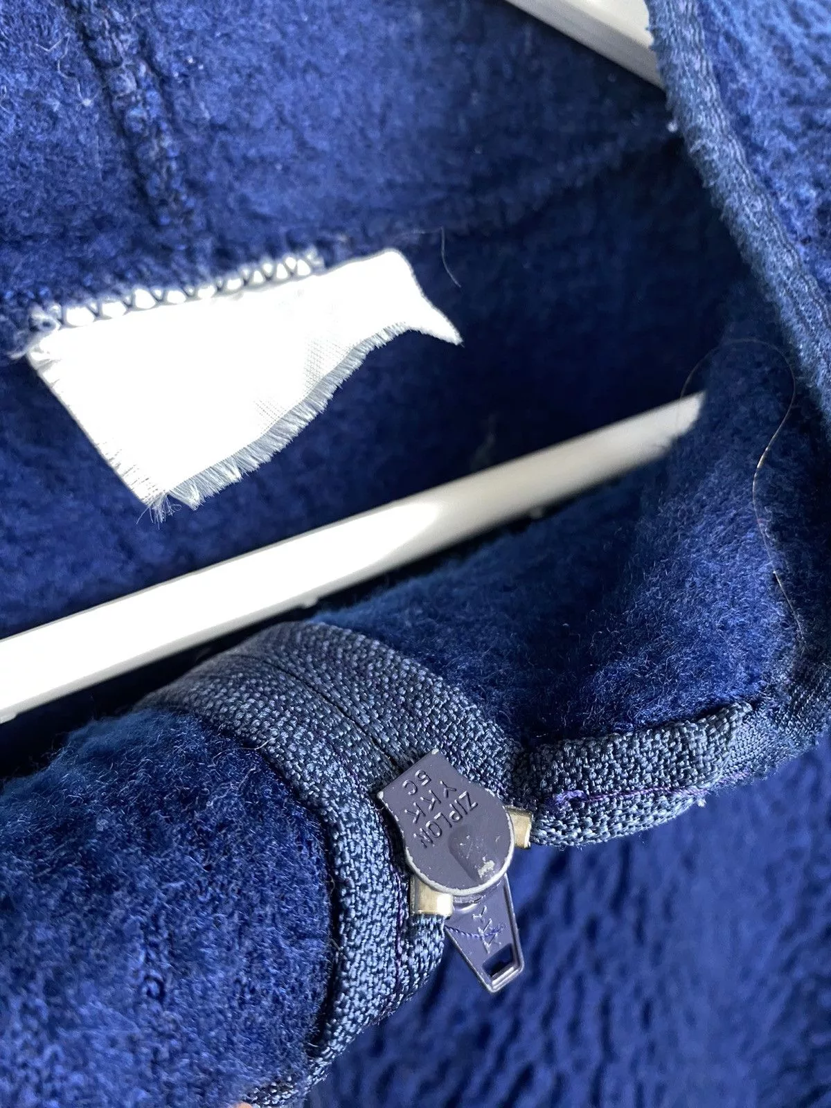 Helly Hansen Light Jackets Helly Hansen × Vintage 80s Vintage Helly Hansen Blue Full Zip Fleece Sherpa Jacket Streetwear