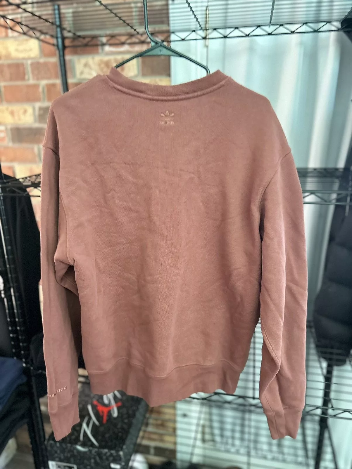 Adidas Sweaters Knitwear adidas pharrell williams crewneck Brown