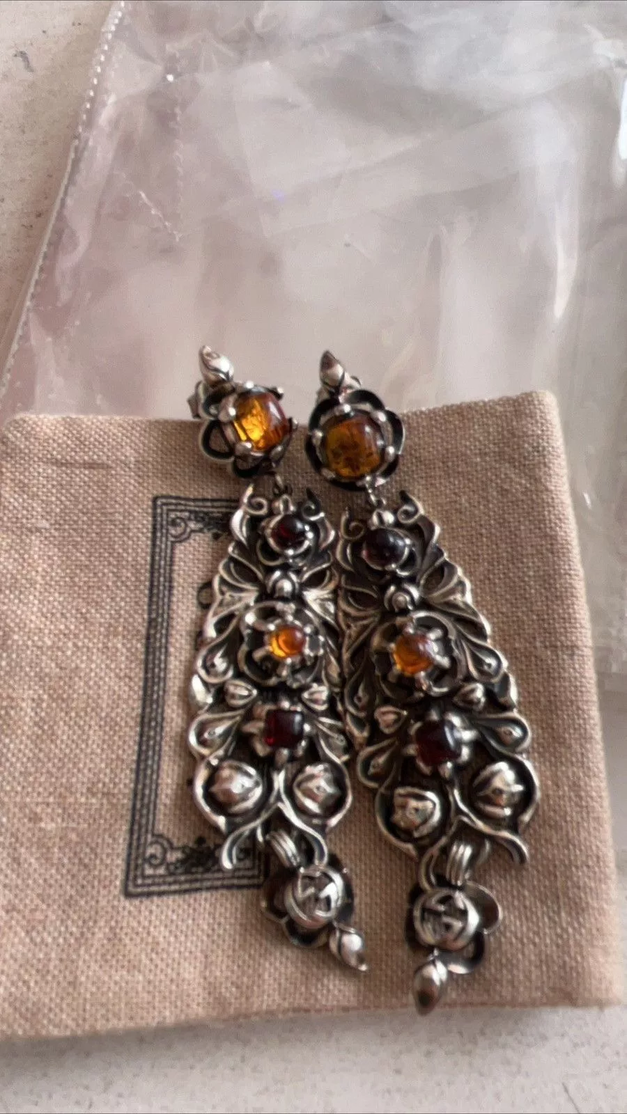 Gucci Earrings Gucci runway 925 silver earring