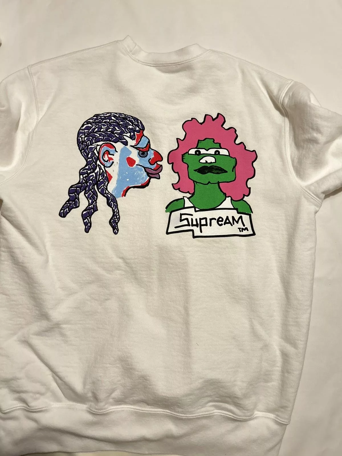 Supreme Sweatshirts Hoodies Supreme sweatshirt White