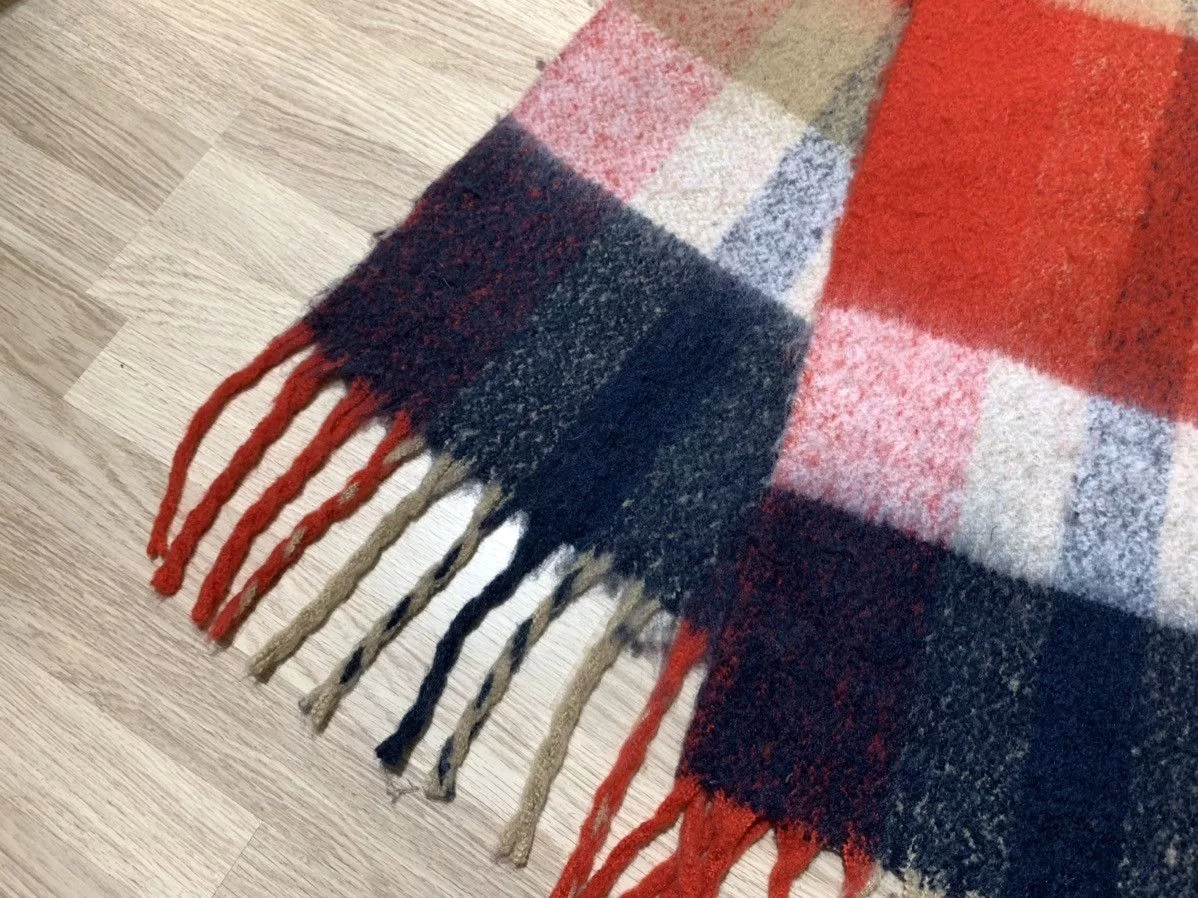 Barbour Scarves Barbour × Designer Barbour big scarf Multi