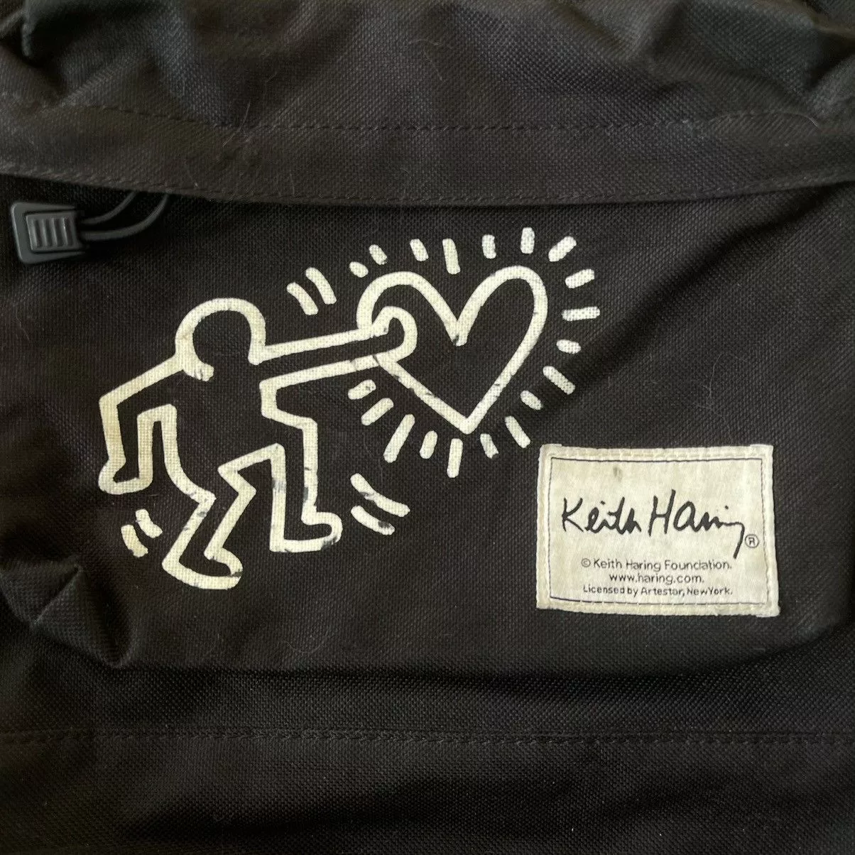 Keith Haring Bags Luggage Keith Haring Foundation Backpack Black Vintage
