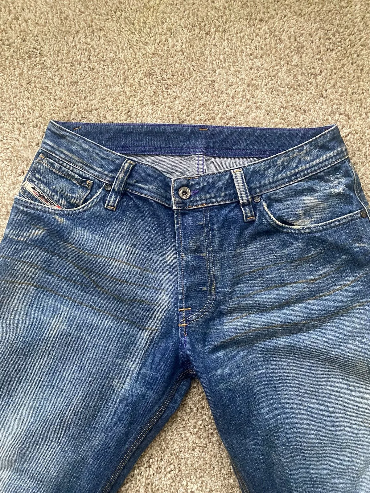 Diesel Denim Diesel flared blue denim