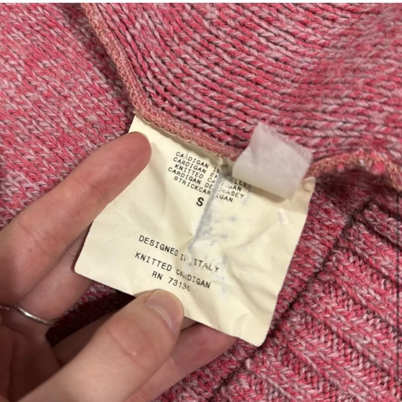 MAX&Co. Sweaters MAX&Co. × Vintage Max & Co Knitted Cardigan Pink