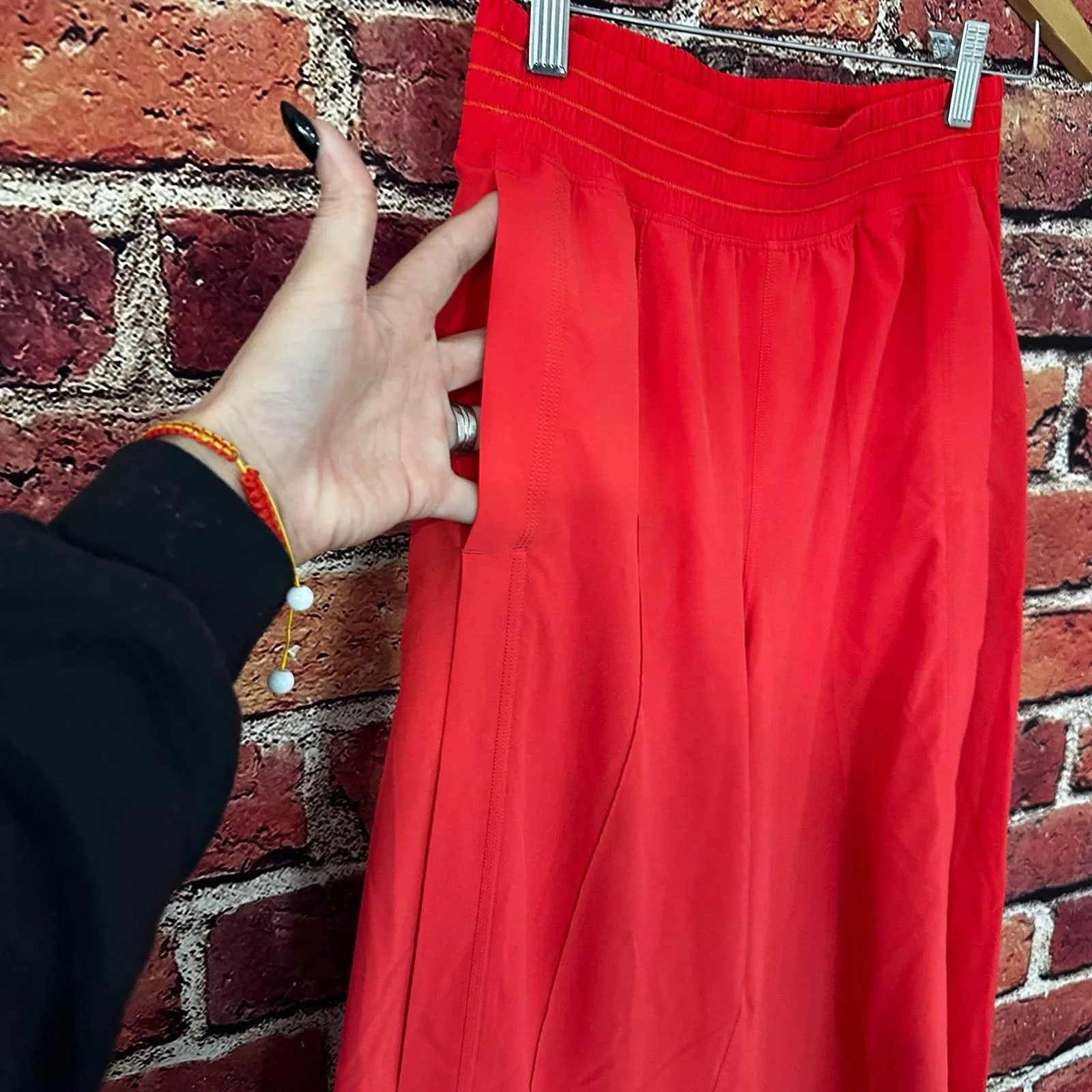 Lululemon Pants Lululemon wanderer culotte pants Orange