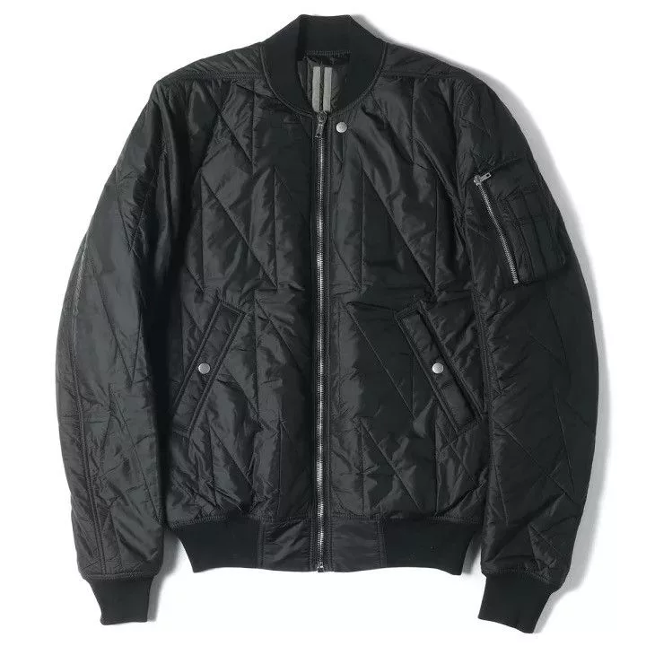 Rick Owens Bombers Rick Owens × Rick Owens Drkshdw RICK OWENS DRKSDW Quilted pupper black Bombers