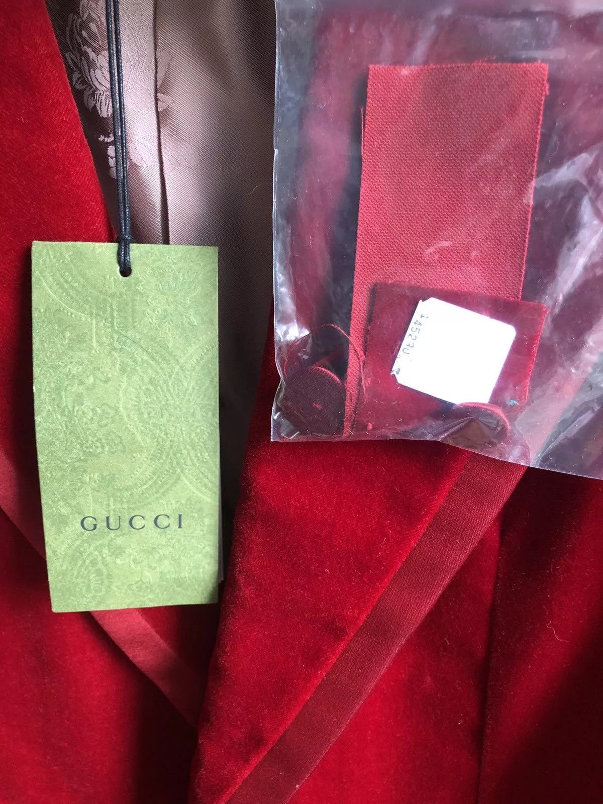 Gucci Blazers Gucci Red Velvet Blazer