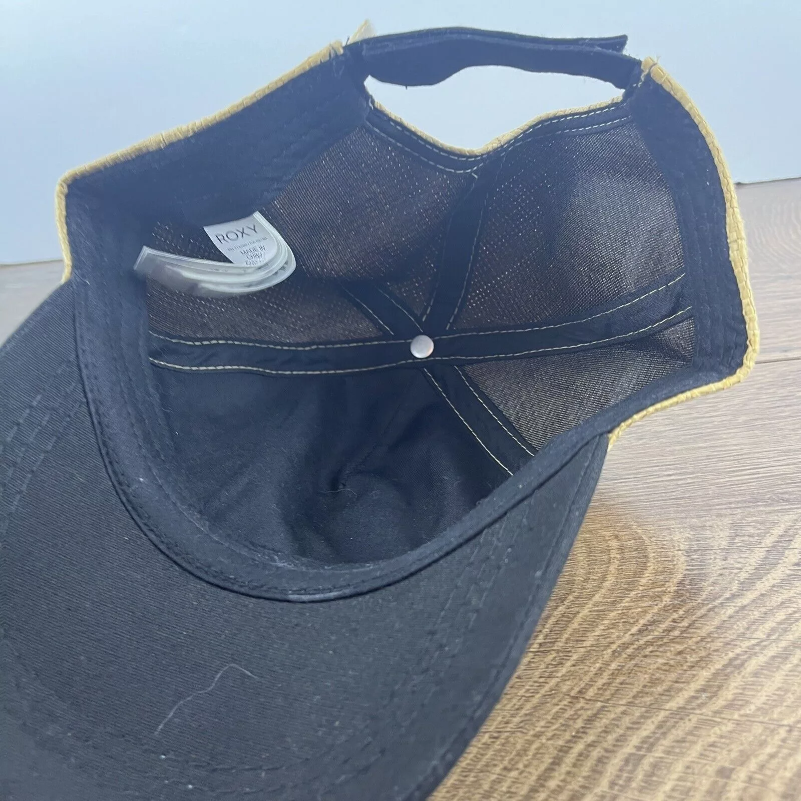 Other Hats Other Roxy Black Hat Adjustable Adult Size Black Hat Cap