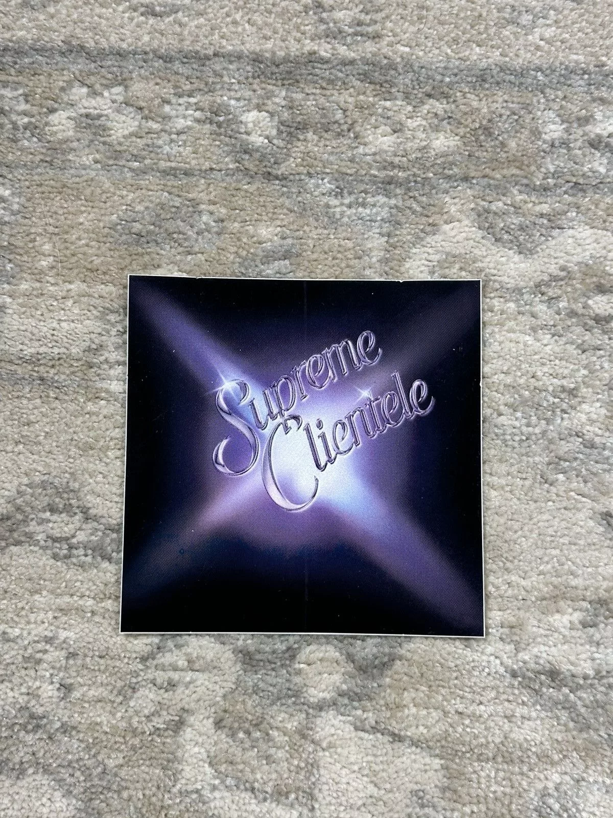Supreme Supreme Supreme Clientele Sticker Multi