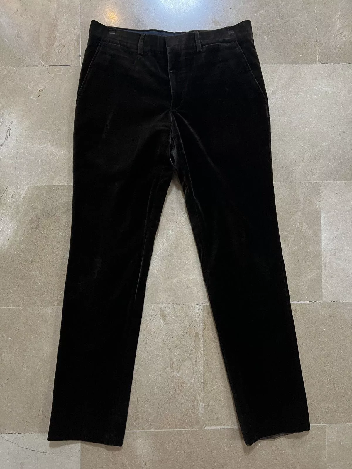 Hermes Casual Pants Hermes velvet trousers Brown