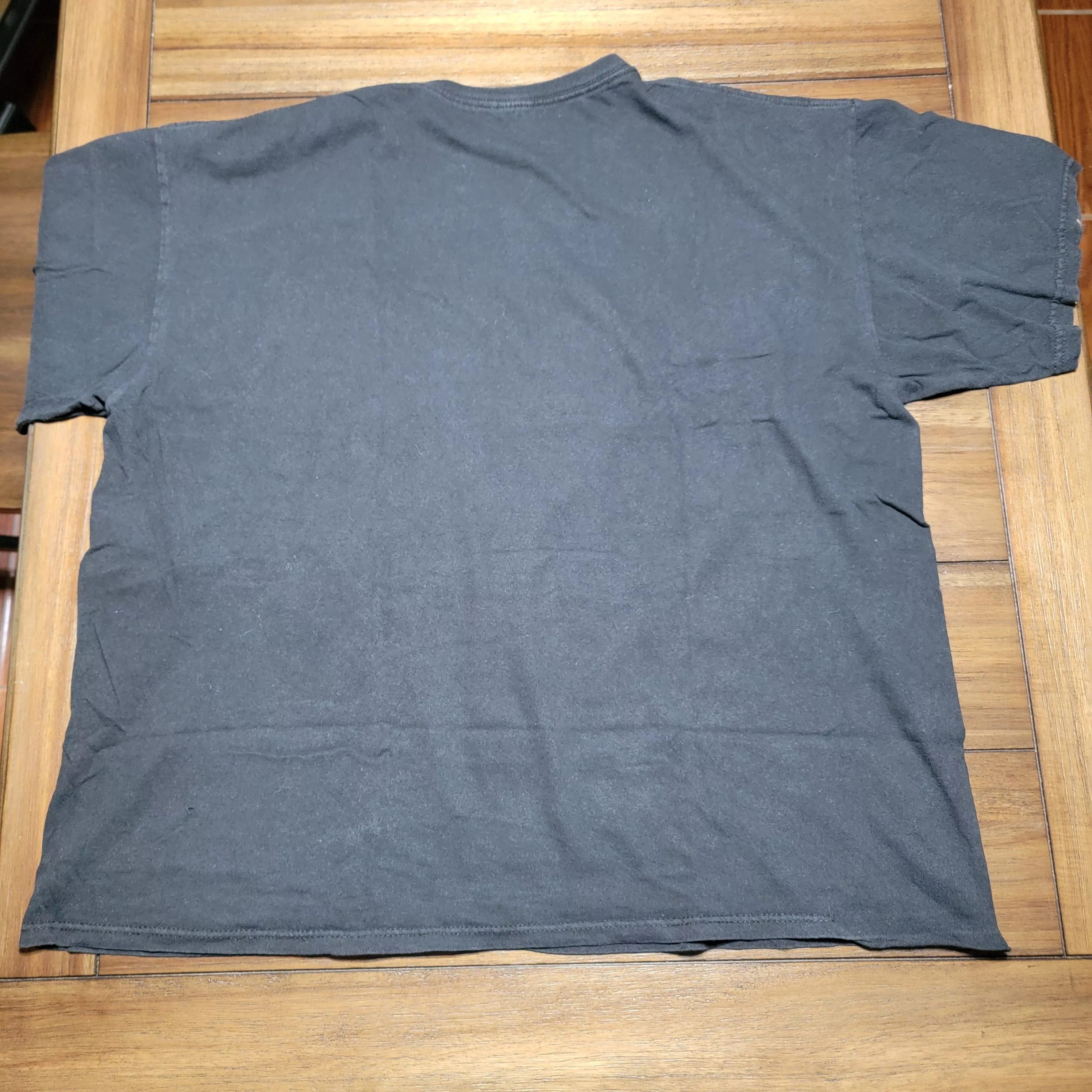 Nirvana Short Sleeve T Shirts Nirvana Graphic SS Black Unisex Tee On Stage