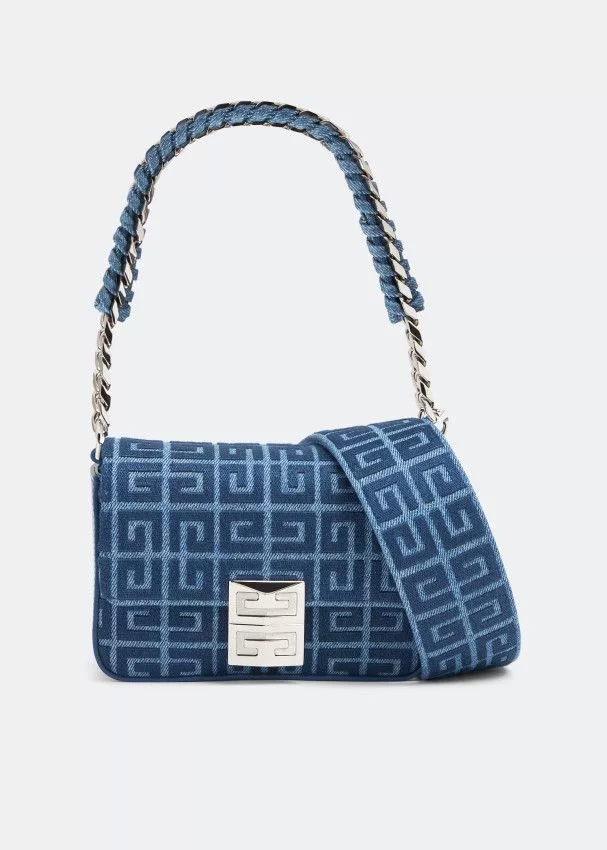 Givenchy Shoulder Bags Givenchy o1srvl11e0724 Size: OS / 4G Small Chain Bag in Blue