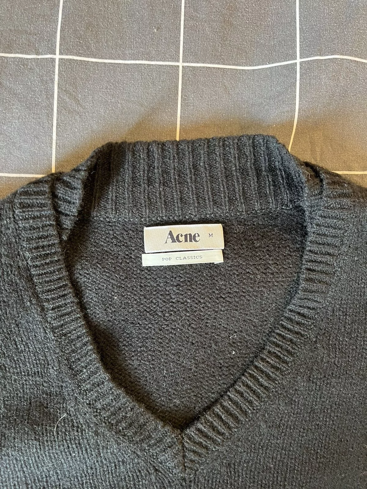 Acne Studios Sweaters Knitwear Acne Studios Acne wool sweater with elbow pads. Black