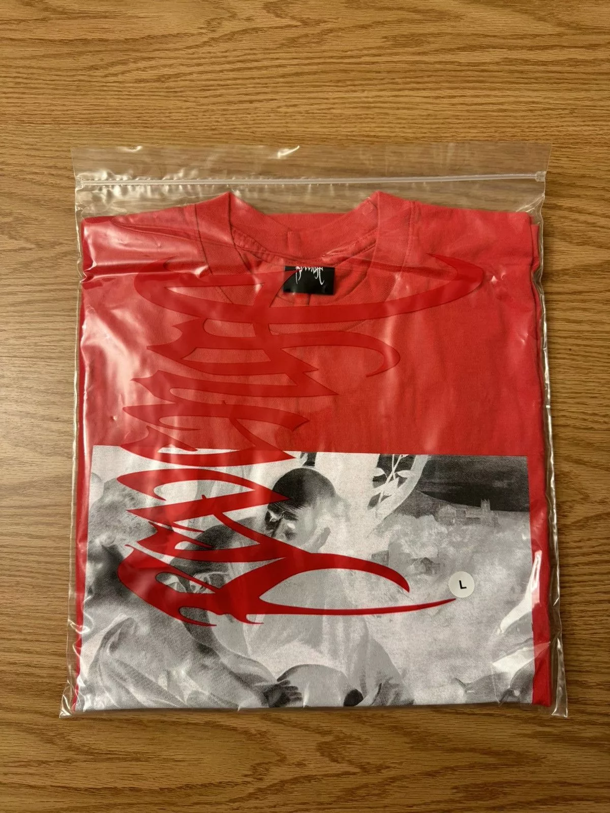 Revenge Short Sleeve T Shirts Revenge Isaac Tee Red Streetwear