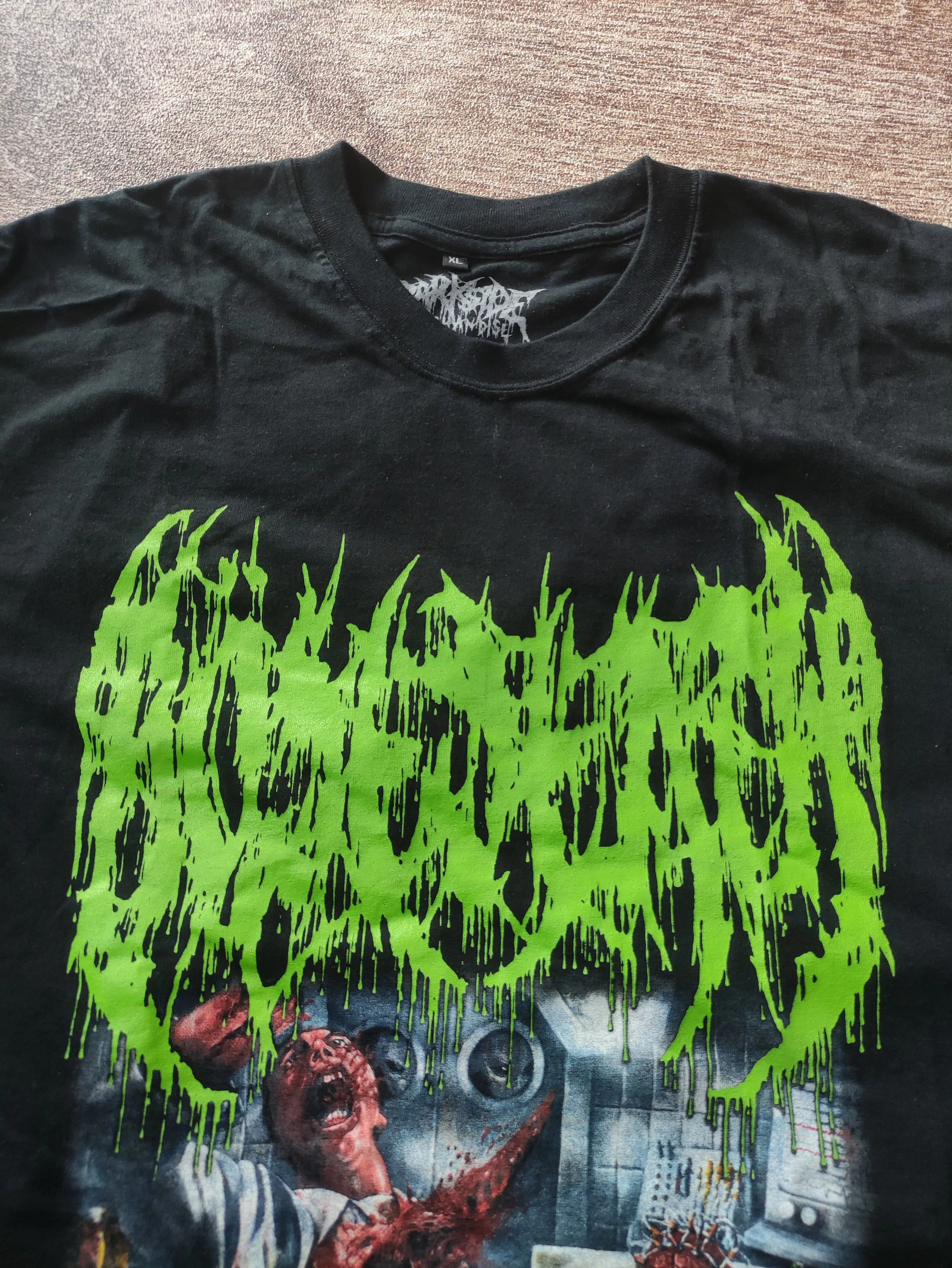 Band Tees Short Sleeve T Shirts Band Tees BOSEDEATH IMPALED FROM THE LEFT COVER ALBUM 2014 Black