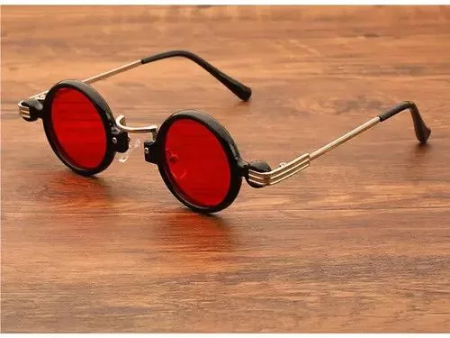 Vintage Sunglasses Vintage Retro punk sunglasses Red