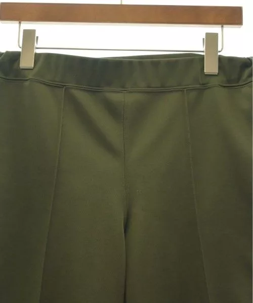 Comme des Garcons SHIRT Cropped Pants Side Line Hem Zip Polyester Khaki Brown