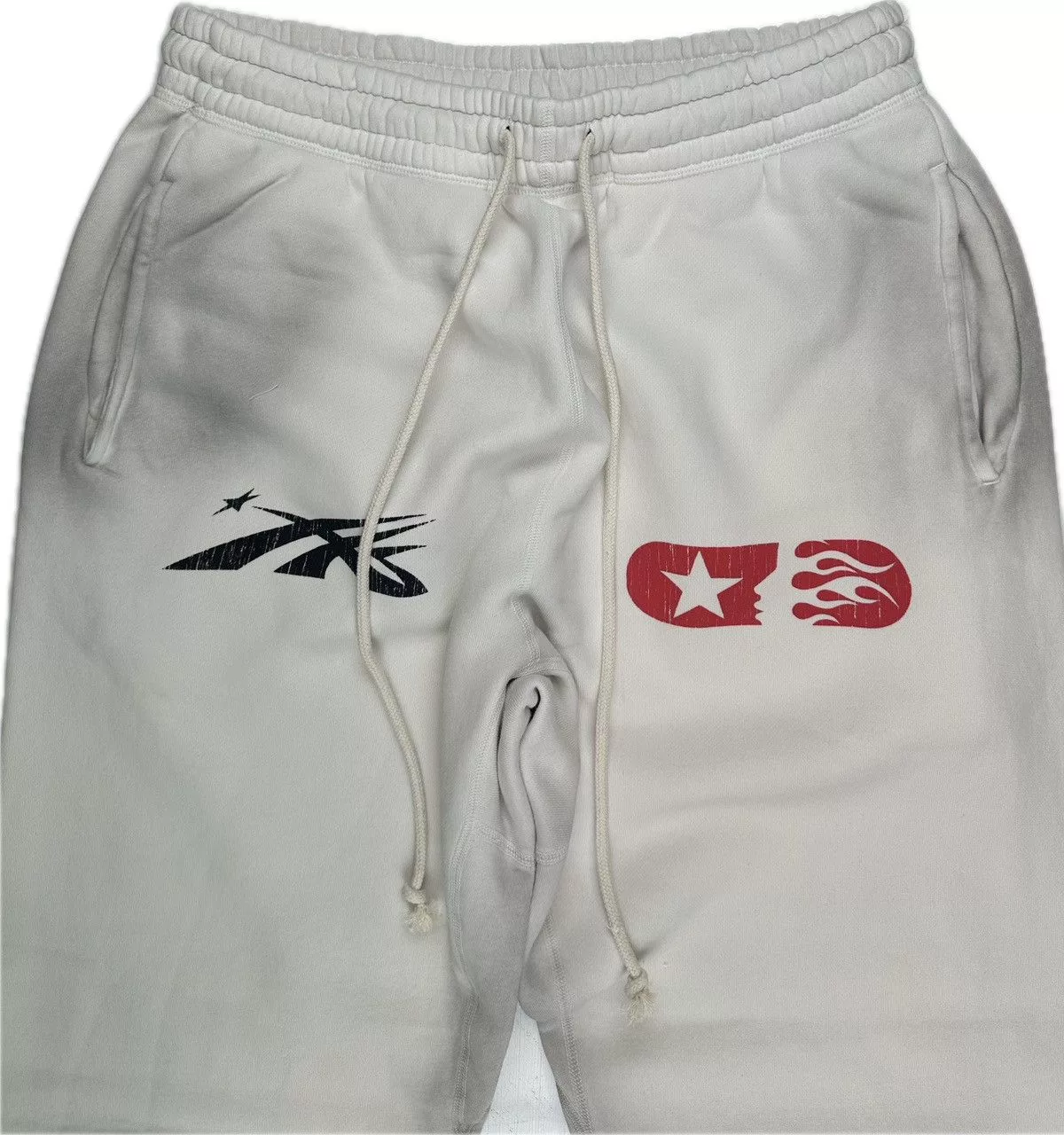 HELLSTAR Sweatpants Joggers Hellstar Sports Sweatpants White
