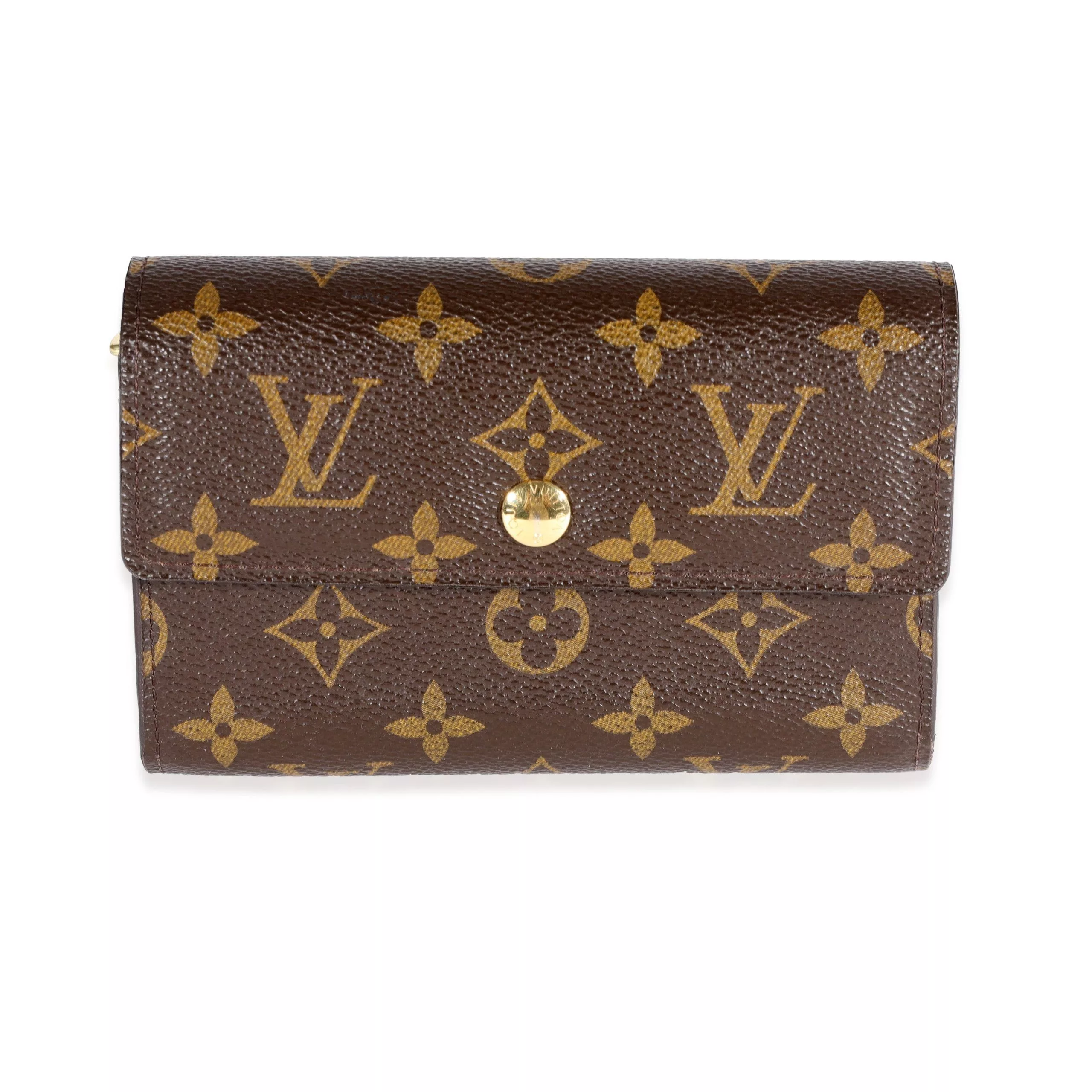 Louis Vuitton Rings Louis Vuitton Monogram Canvas Alexandra Wallet Brown