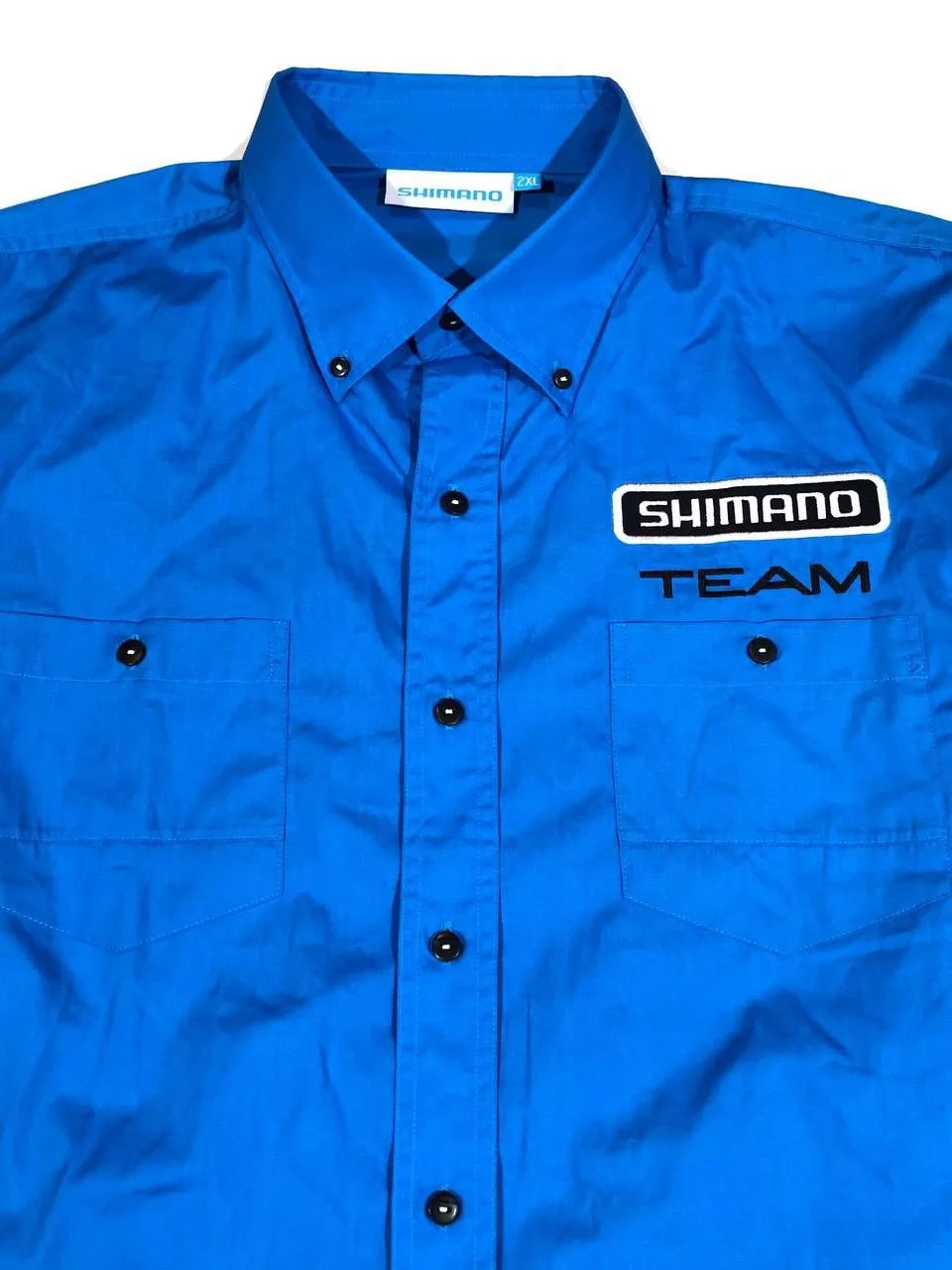 NASCAR Shirts Button Ups NASCAR × Vintage Shimano Team Vintage Shirt Racing Blue