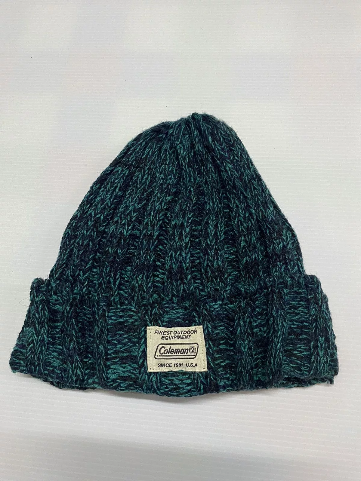 Coleman Hats Coleman Knitted Beanie Hat Green Gorpcore