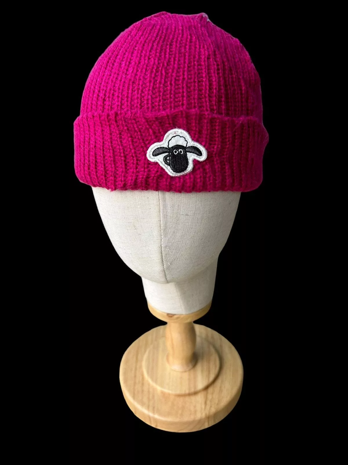 Cartoon Network Hats Cartoon Network Shaun The Sheep Beanie hats Pink Vintage
