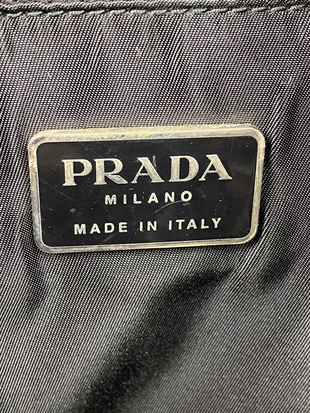 Prada Clutches Prada Tessuto Beauty Nylon Clutch Bag Black