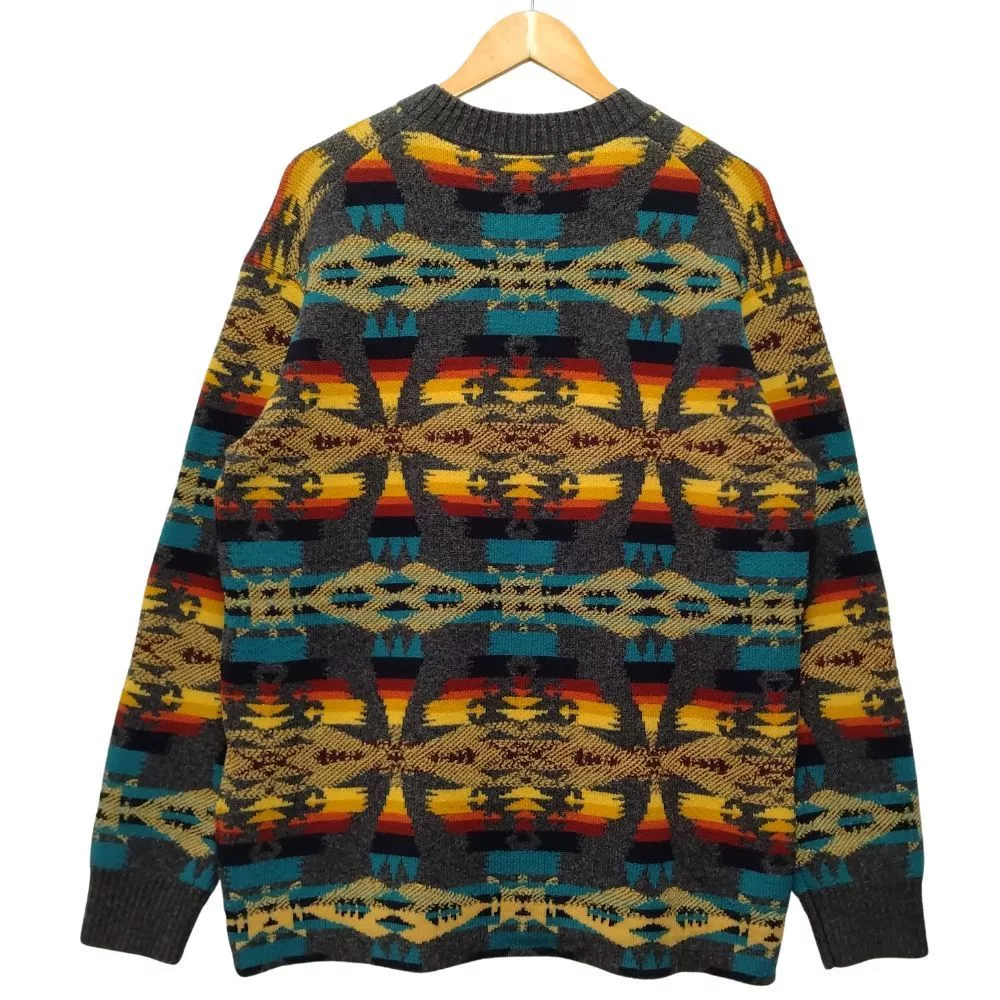 Junya Watanabe Sweaters Knitwear Junya Watanabe Sweater Native American pattern wool knit Multicolor