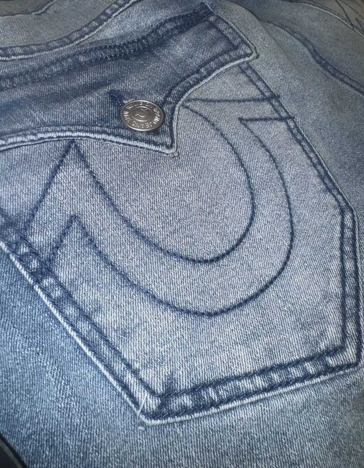 True Religion Denim True Religion Blue Stitch Denim